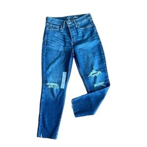 Old Navy High Rise Straight Leg Jeans